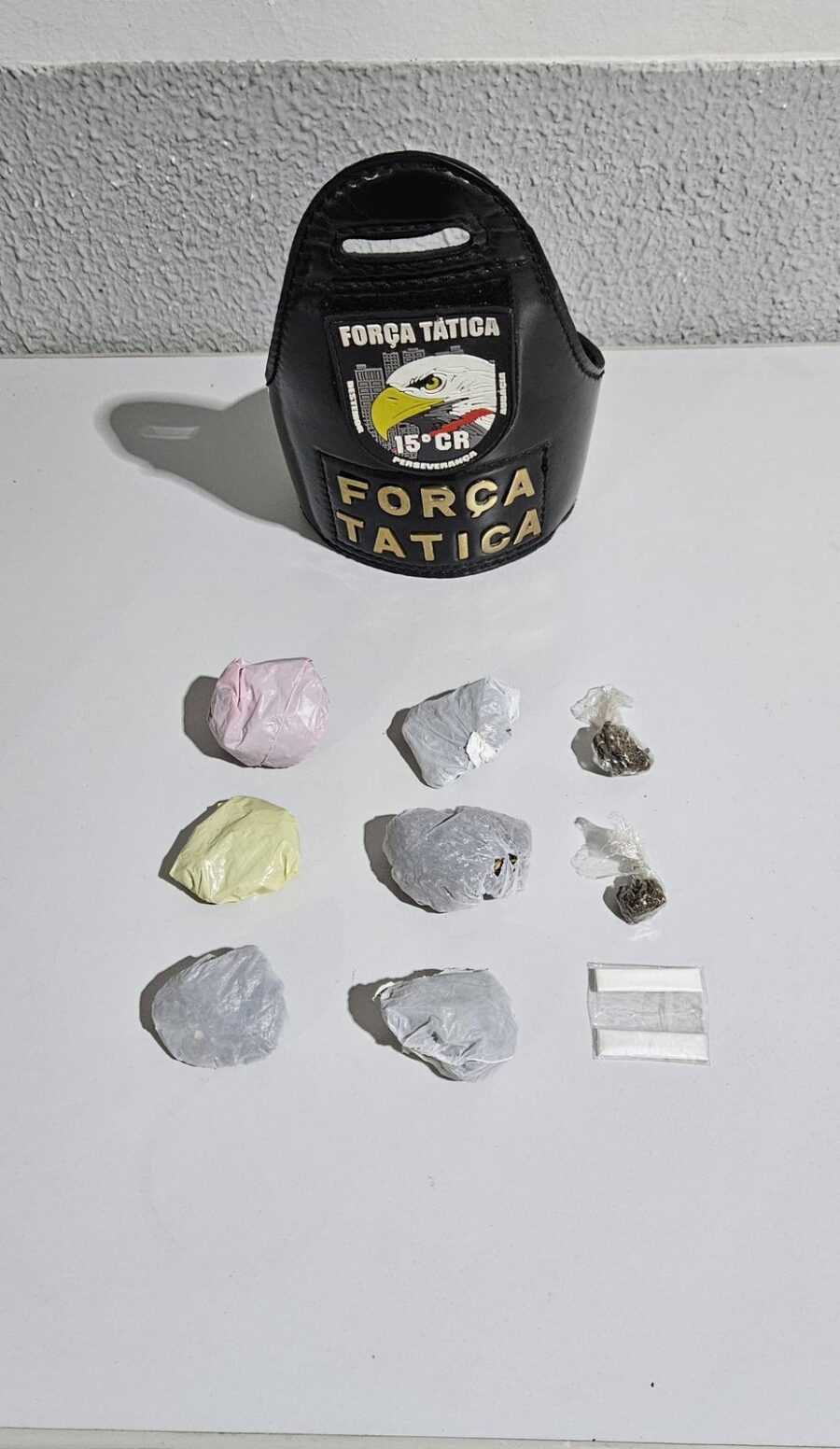 Suspeito de 20 anos é preso com drogas pela Força Tática em Guarantã do Norte