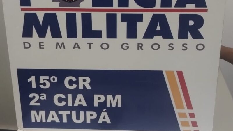 Polícia Militar prende motorista por porte ilegal de arma de fogo em armazém na BR-163 em Matupá