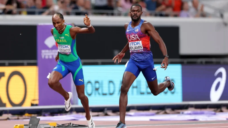 Alison dos Santos é prata nos 400 m com barreiras no Mundial de Tóquio