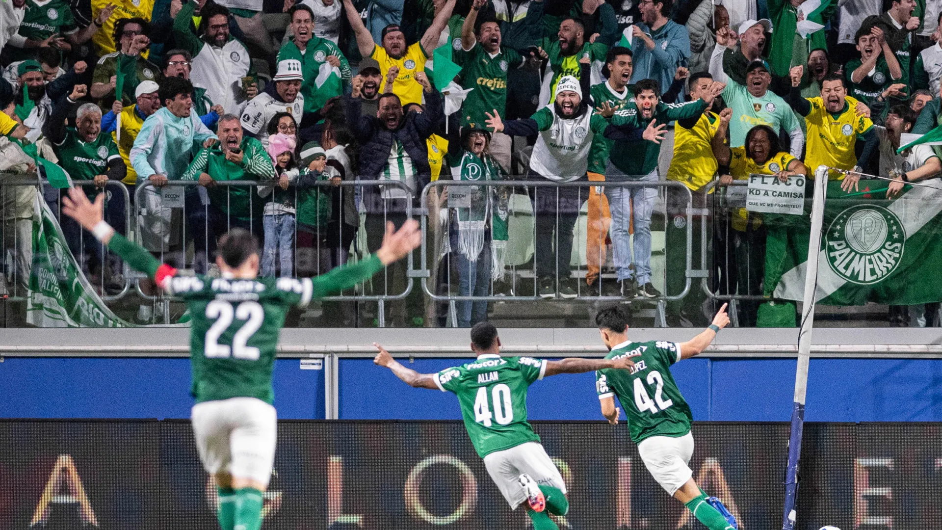 Palmeiras derruba River e chega à sua quinta semifinal em seis Libertadores