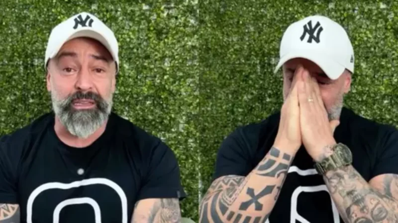 Humorista se pronuncia e chora após condenação por estupro da filha; veja