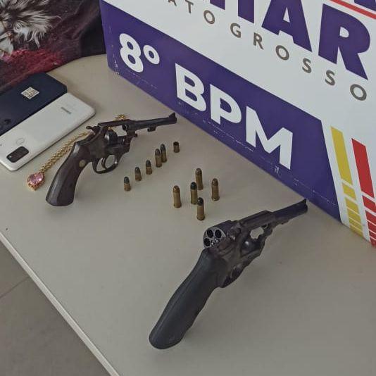 Dupla é presa após roubo e sequestro de família em Alta Floresta