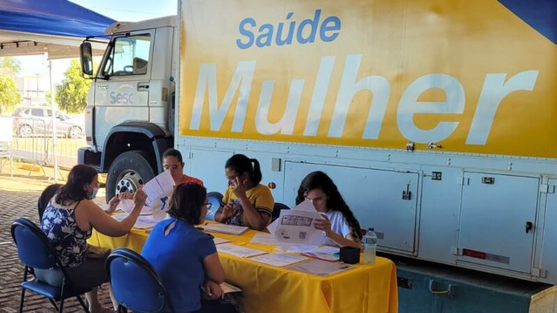 Projeto ‘Sesc Saúde Mulher’ oferece exames gratuitos em Guarantã do Norte a partir desta sexta-feira (10)