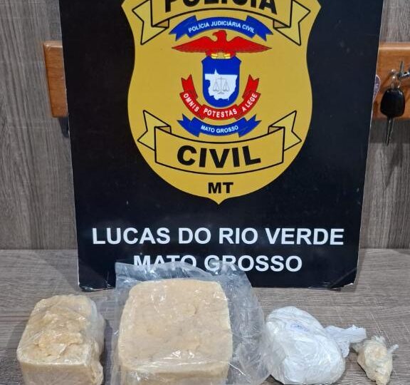 Polícia Civil prende suspeito de tráfico em casa usada como ponto de drogas em Lucas do Rio Verde
