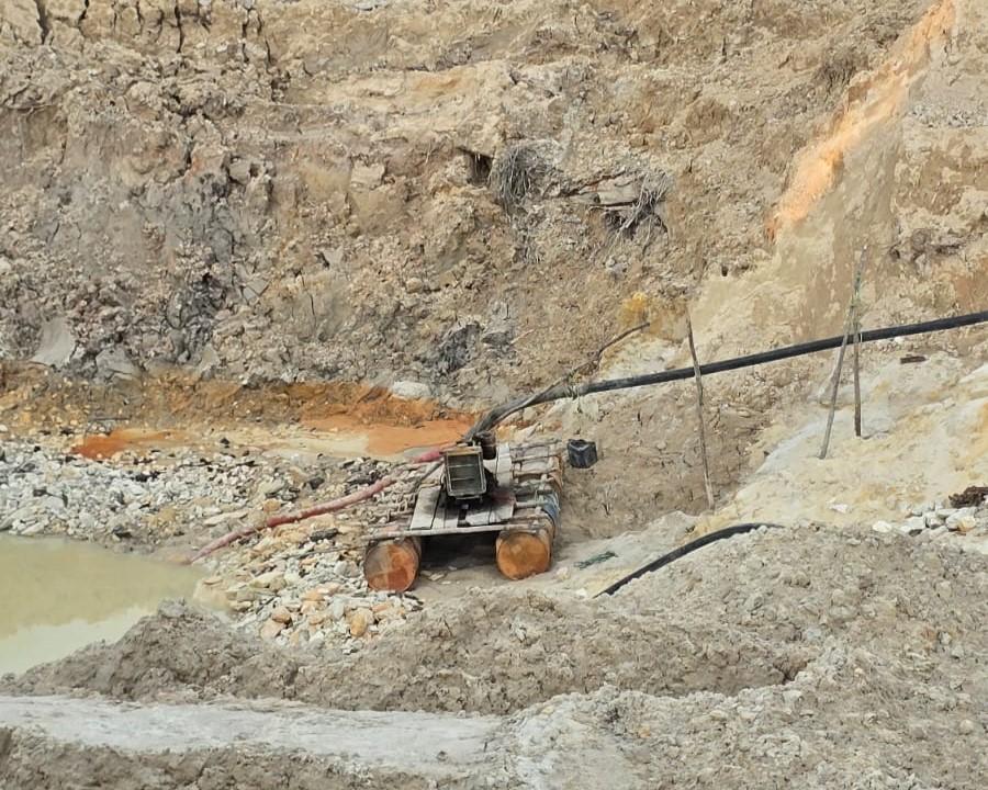 Operação combate extração mineral ilegal e aplica R$ 300 mil em multas no norte de Mato Grosso