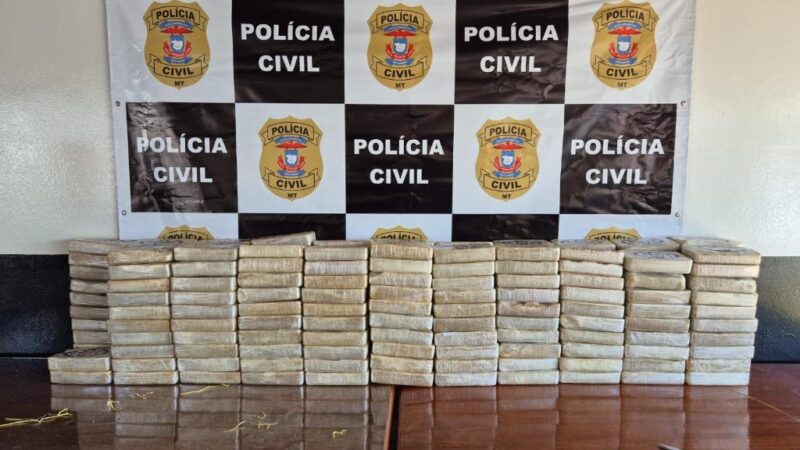 Mato Grosso apreende 35 toneladas de drogas em nove meses de 2025