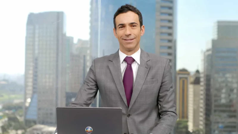 Tralli se despede do Jornal Hoje e passa bastão para Kovalick