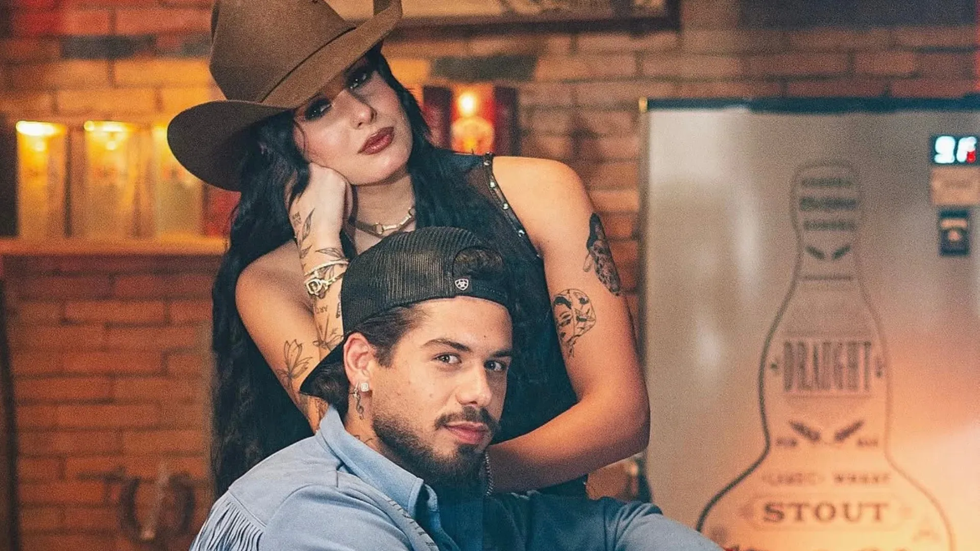 Zé Felipe e Ana Castela posam juntos nas redes e fãs vibram com clima romântico