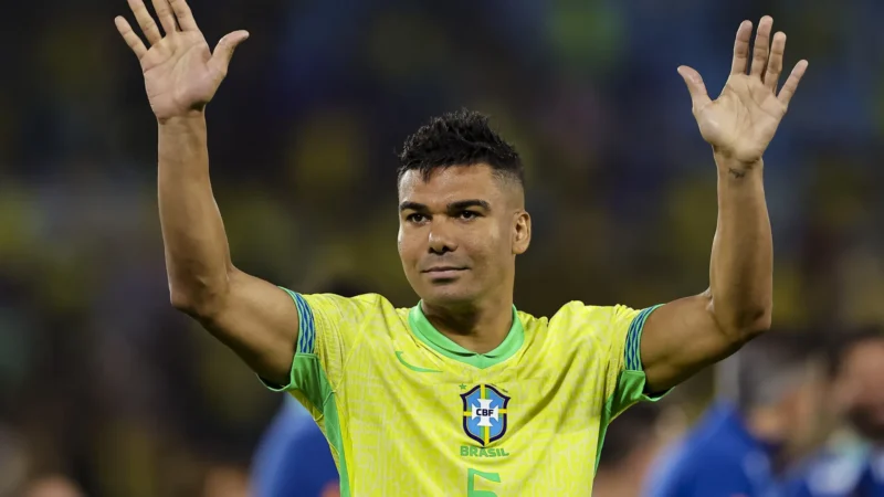 Casemiro é sincero ao falar sobre Copa do Mundo e vê seleção ‘um pouco atrás das concorrentes’