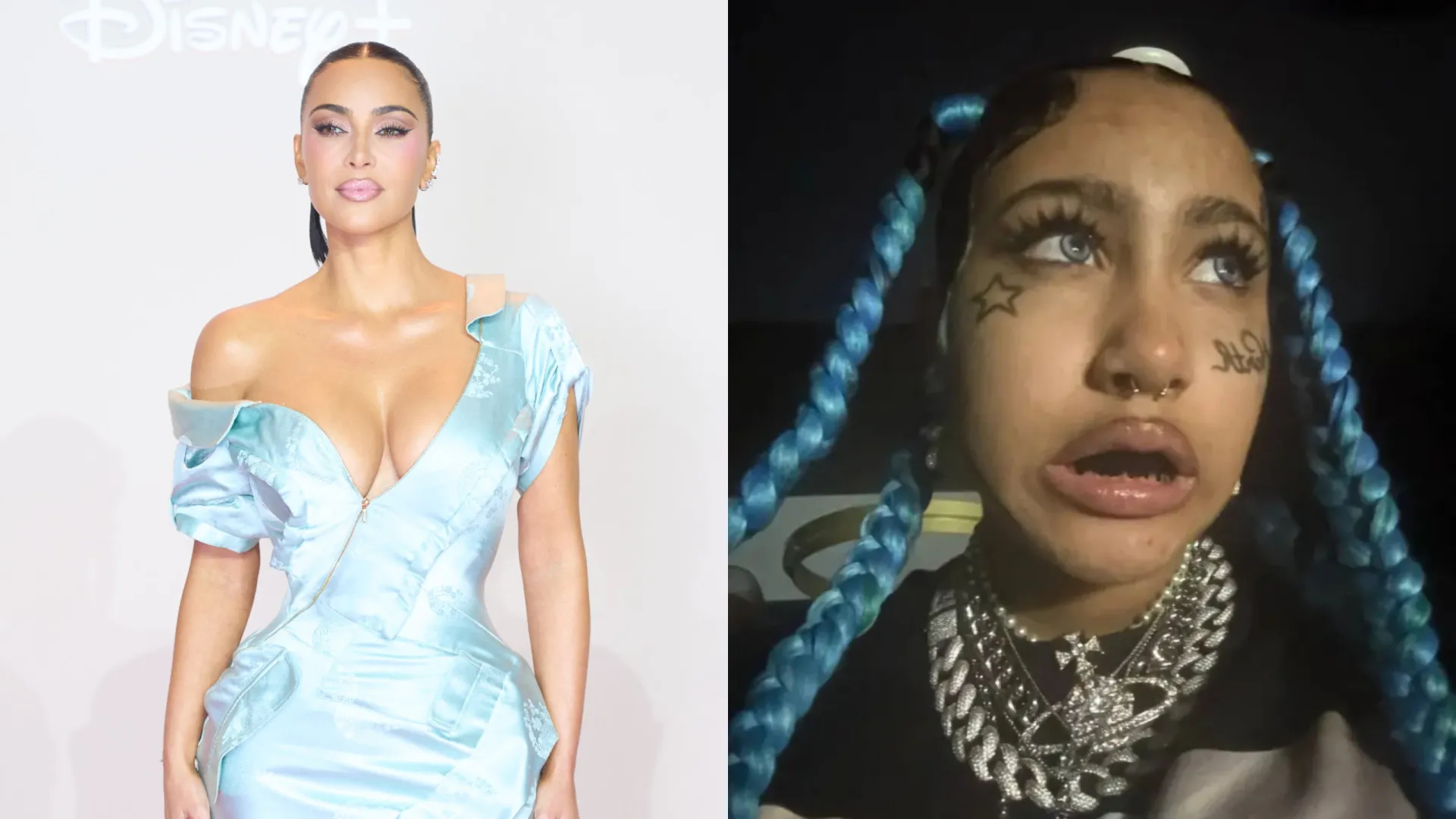 Aos 12 anos, filha de Kim Kardashian gera controvérsia com visual bizarro