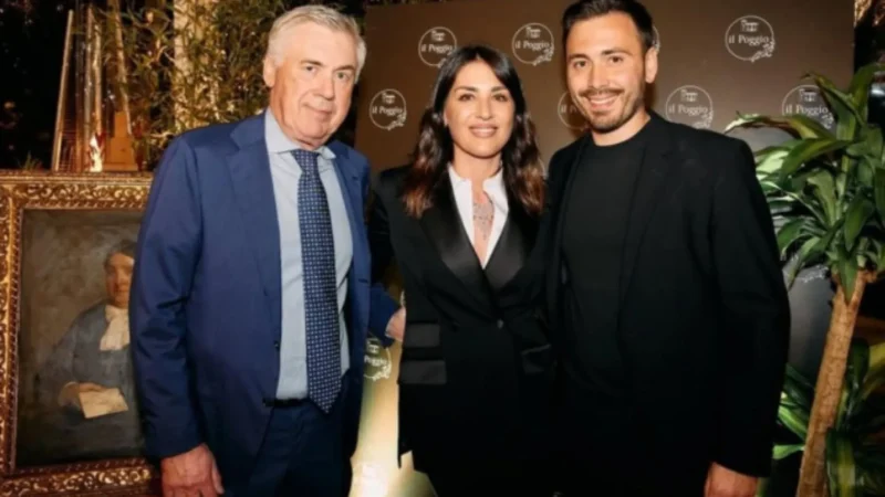Filha de Ancelotti revela que treinador está encantado pelo Brasil