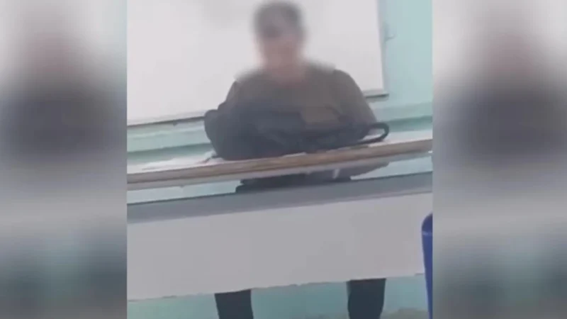 Professor é filmado se masturbando durante aula em escola no Ceará