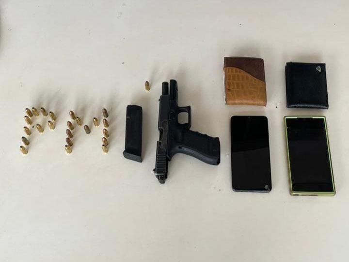 Polícia Militar prende dois homens por porte ilegal de arma de fogo em Conquista d’Oeste