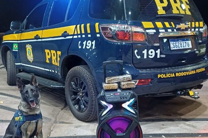 PRF apreende grande quantidade de drogas em duas ações realizadas em rodovias de Mato Grosso