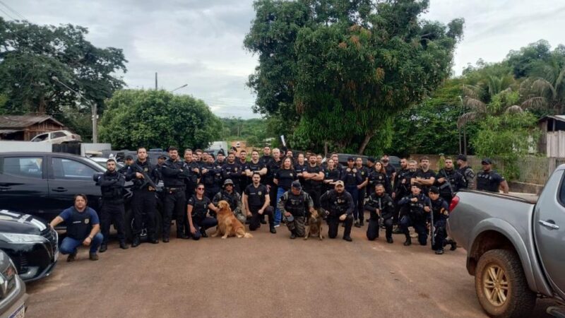 Polícia Civil deflagra Operação Helena contra facção criminosa em Marcelândia