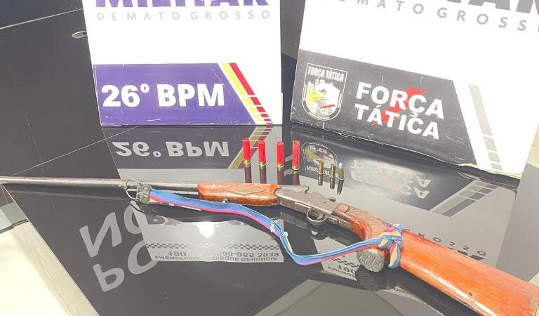 Homem é preso por tentativa de feminicídio em assentamento de Nova Mutum