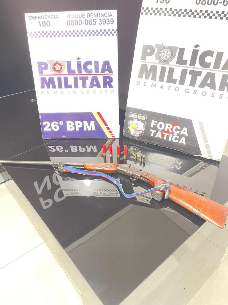 Homem é preso por tentativa de feminicídio em assentamento de Nova Mutum