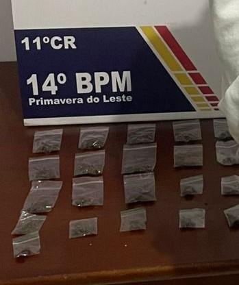 Dois homens são presos por tráfico de drogas em operações distintas em Primavera do Leste
