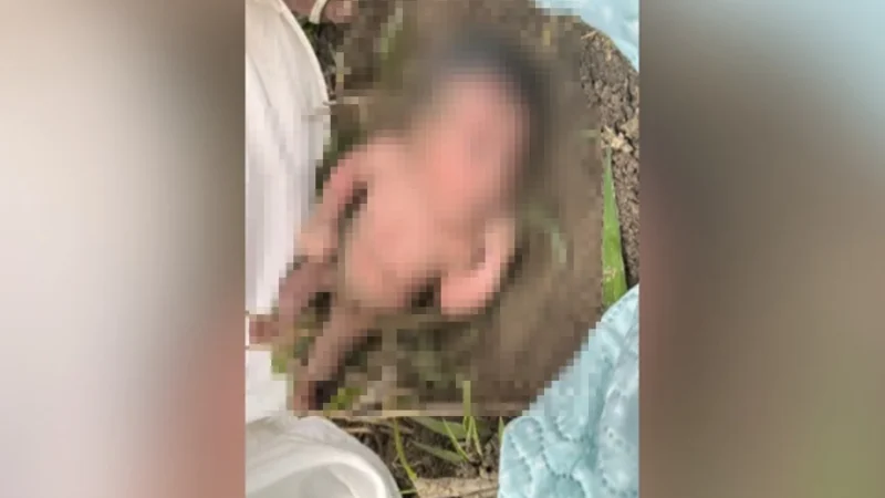 Recém-nascida é encontrada abandonada em mata na zona rural (Vídeo)