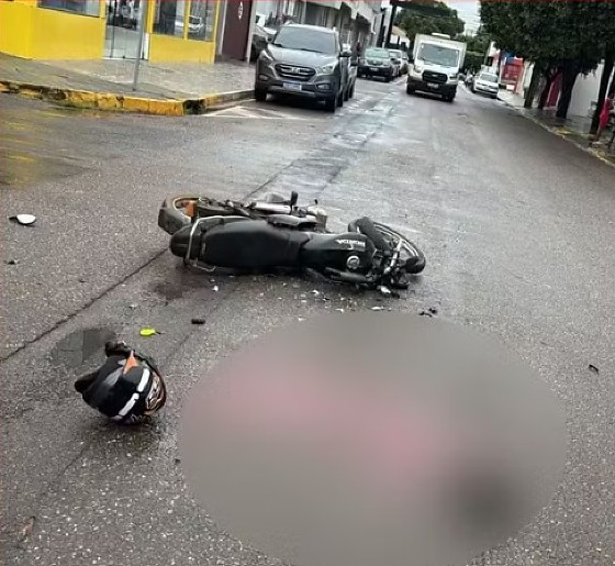 Motociclista morre após colidir com ônibus em Sorriso