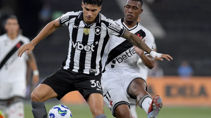 Botafogo vence duelo pelo G7 e deixa Vasco mais longe da Libertadores