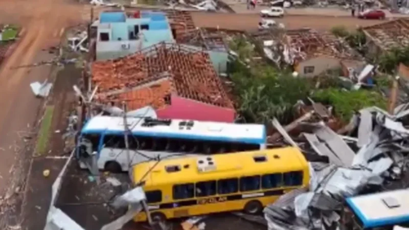 Governo do Paraná decreta estado de calamidade pública em Rio Bonito do Iguaçu