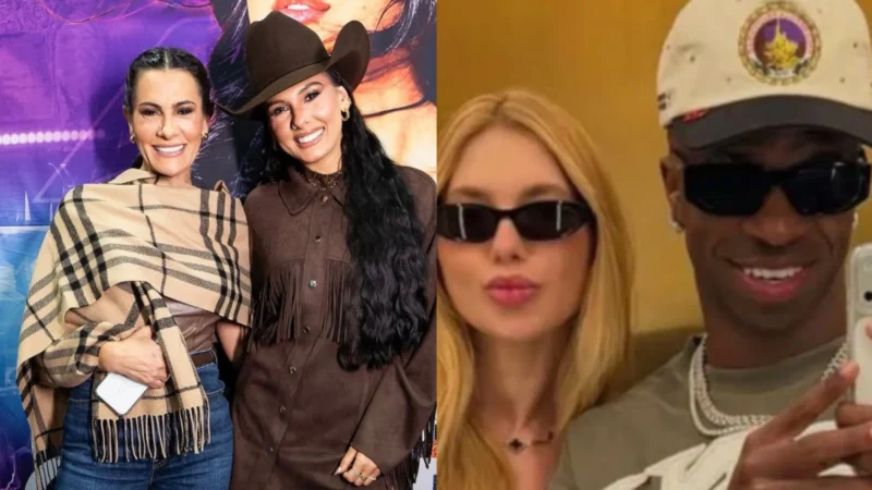 Mãe de Ana Castela curte post que critica namoro de Virginia e Vini Jr