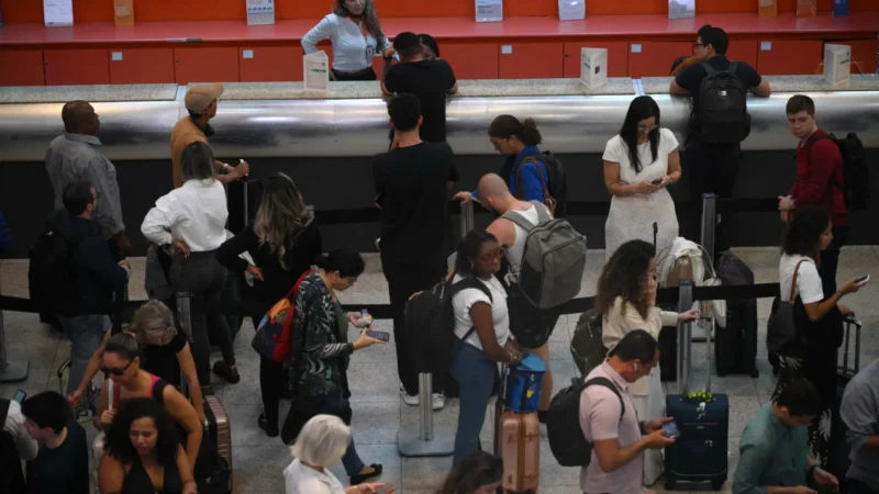 Aena: dois voos são cancelados e 7 São desviados com a suspensão das operações de Congonhas