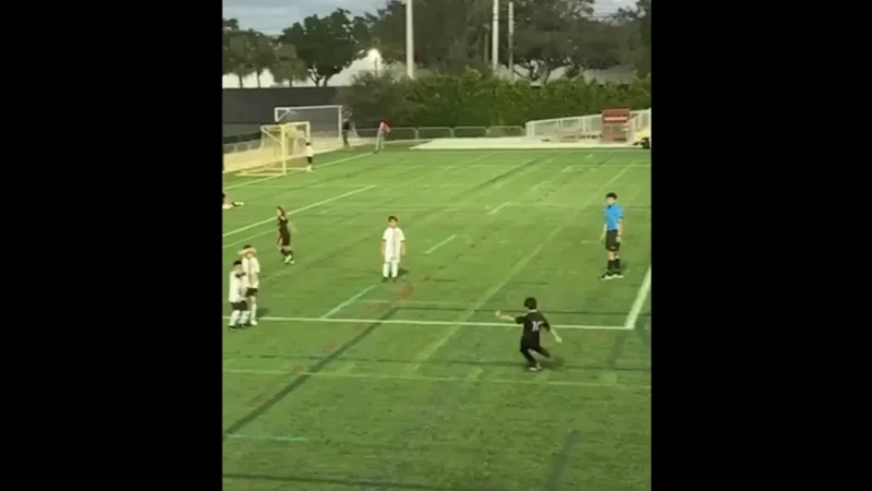 Filho de Messi faz golaço de falta aos 7 anos e viraliza nos EUA