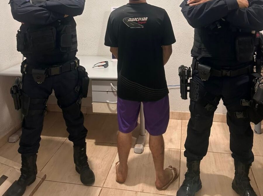Homem é preso por descumprimento de medida protetiva em Marcelândia