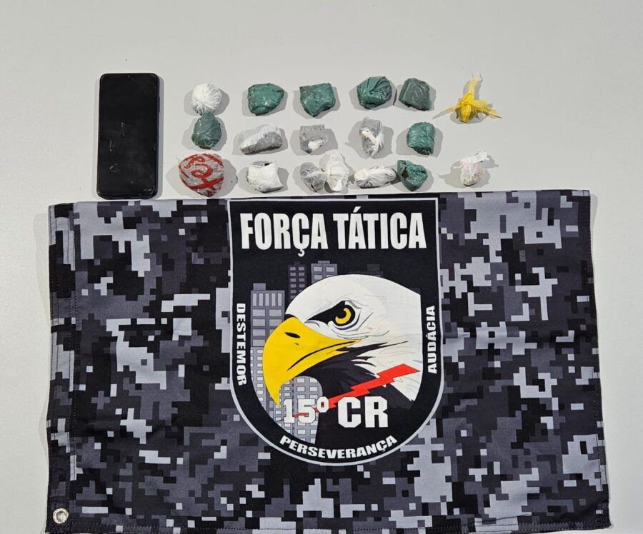 Força Tática apreende menor e localiza depósito de drogas em Matupá (Vídeo)