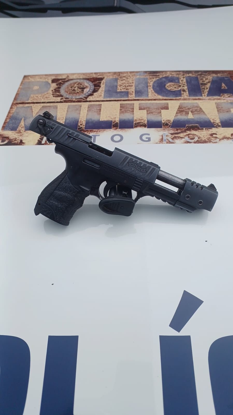 Operação Fim de Ano: PM apreende arma de fogo e detém suspeito em Matupá