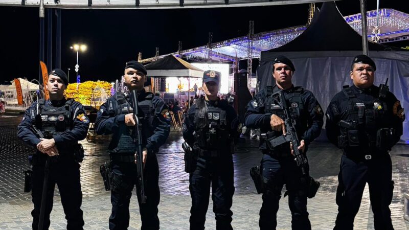 Polícia Militar garante segurança durante a Virada Cultural em Itaúba