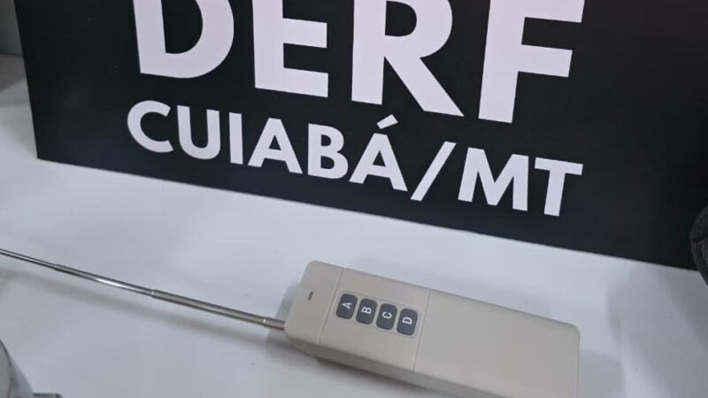 Polícia Civil prende suspeito de furto qualificado após arrombamento de veículo em Cuiabá