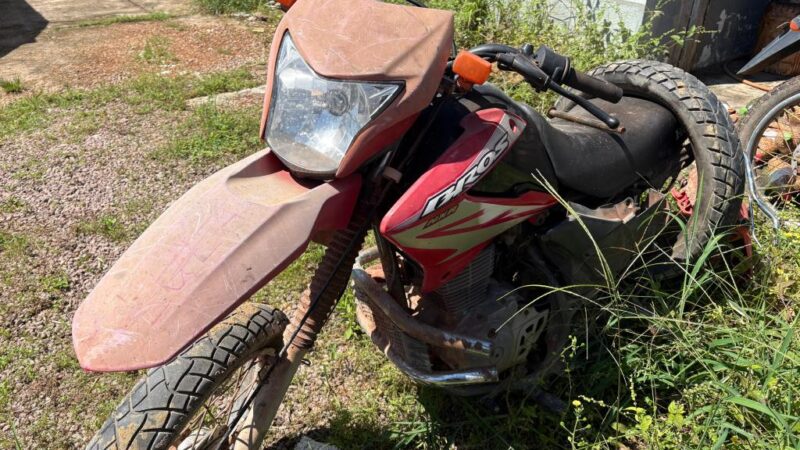 Polícia Civil recupera motocicleta furtada e identifica adolescentes em Guarantã do Norte