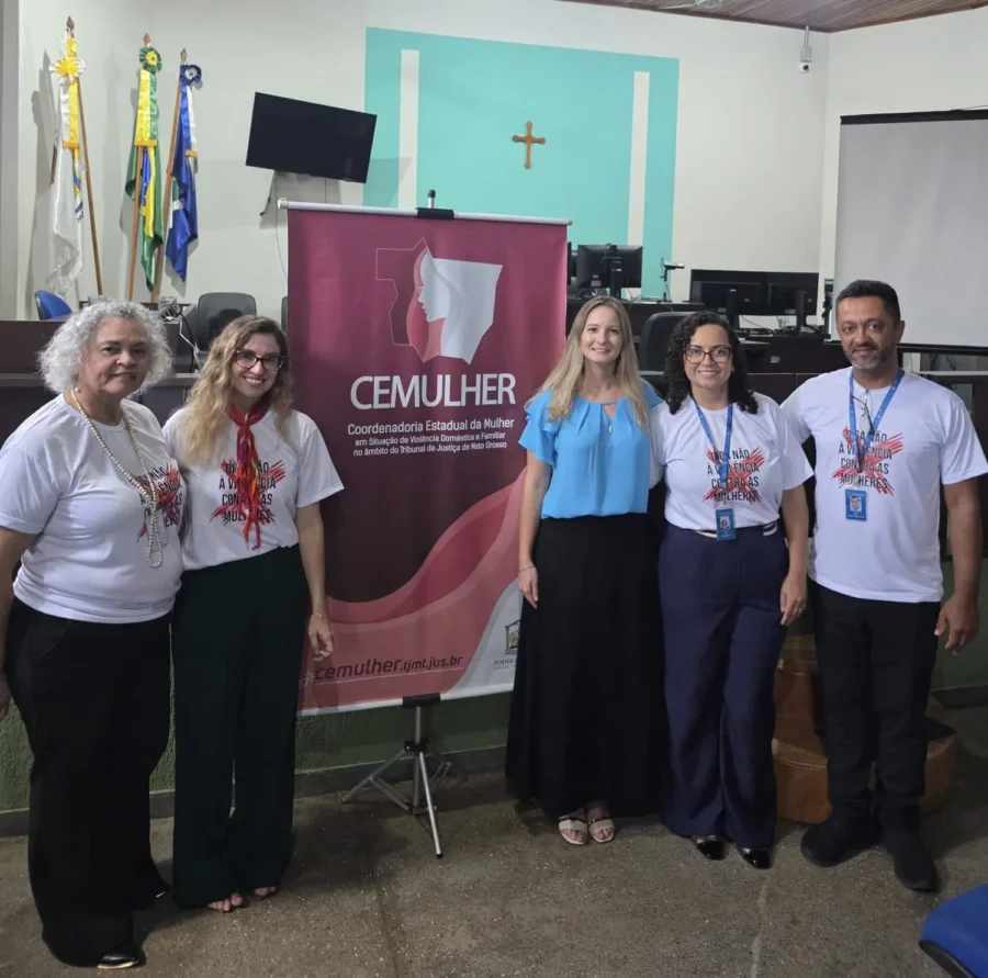TJMT amplia redes de enfrentamento à violência contra a mulher no interior do Estado