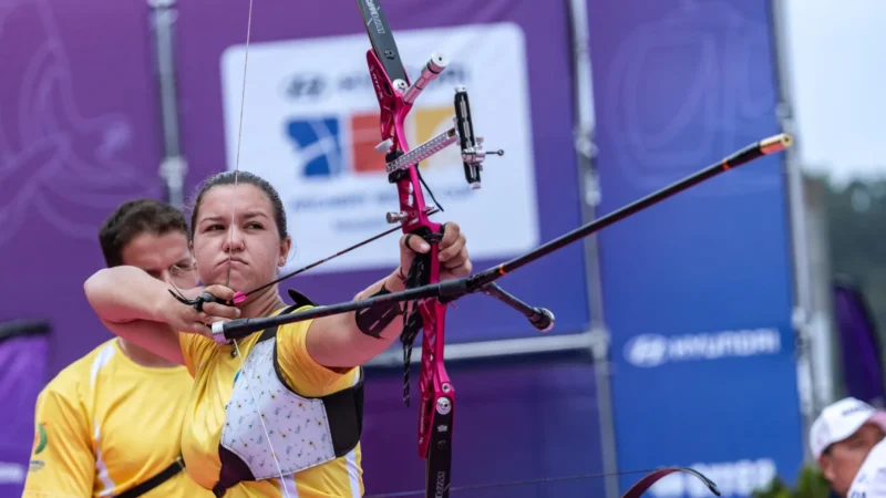 Arqueira já velejou, escreveu livros e vive ‘ano importante’ rumo a LA-2028