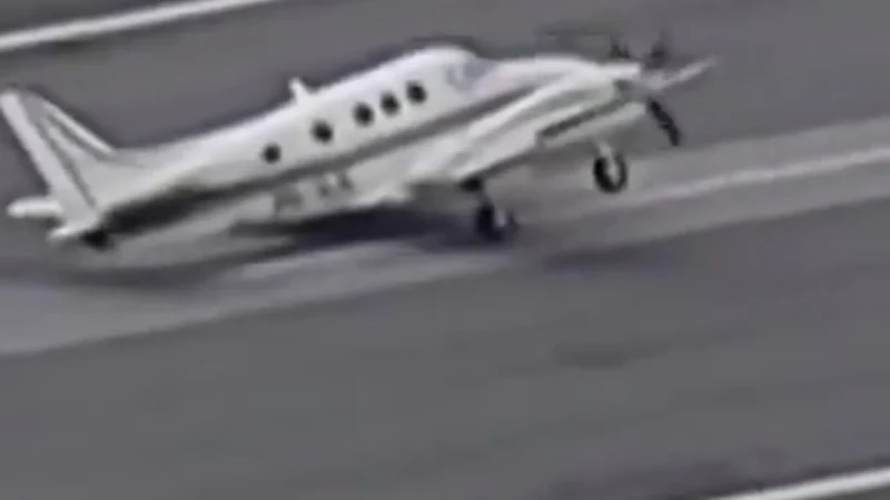 Aeronave tomba durante pouso no Aeroporto da Pampulha; vídeo