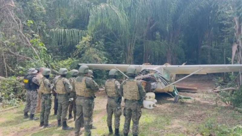 FAB intercepta aeronave da Venezuela na reserva indígena Yanomami