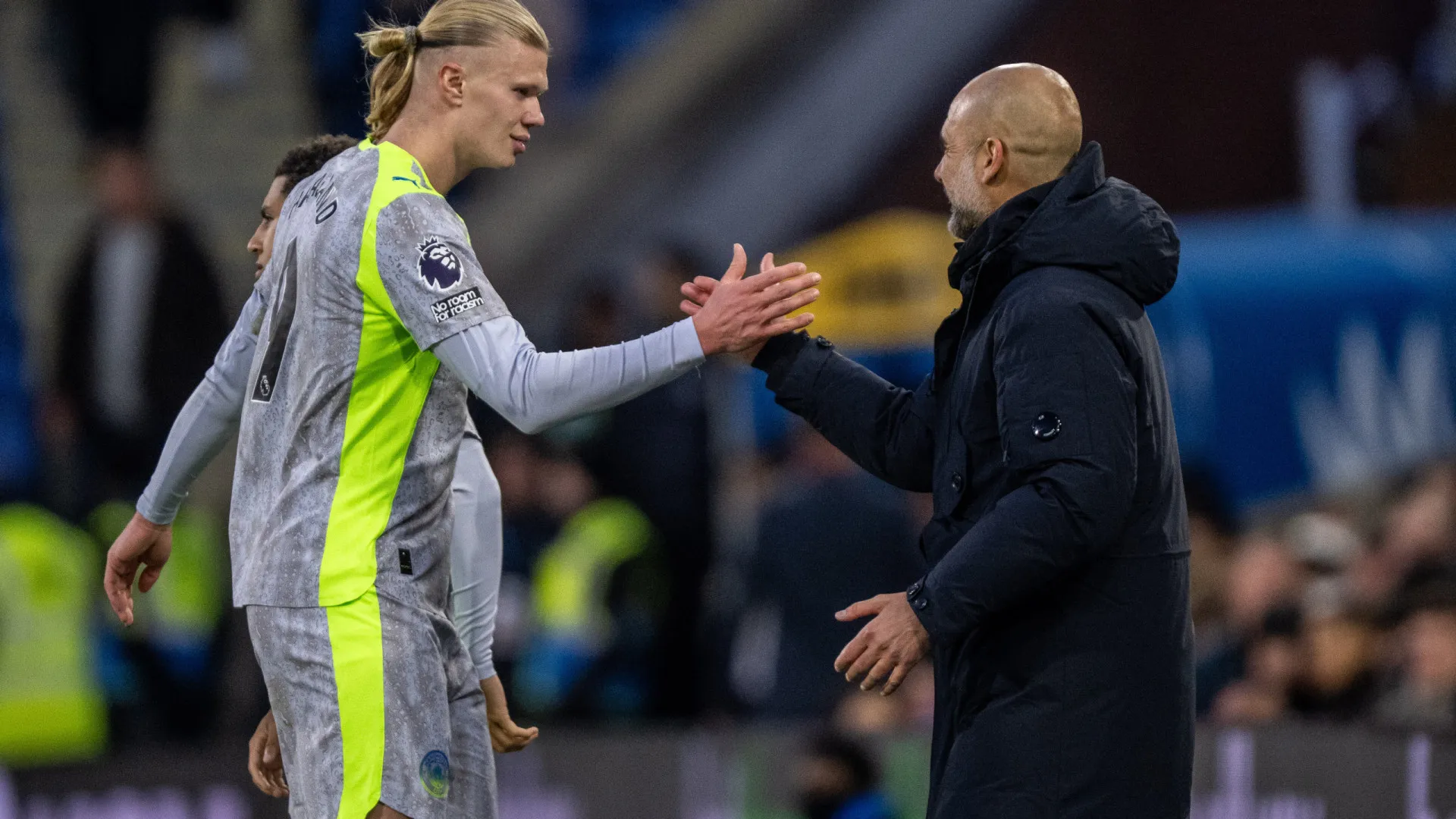 “Tudo bem”. Haaland responde a Guardiola com fotografia da balança