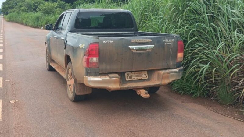 Faccionados tentam atropelar PM durante abordagem e acabam presos após perseguição