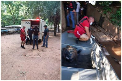 Mulher é achada morta com rosto desfigurado dentro de rio em MT