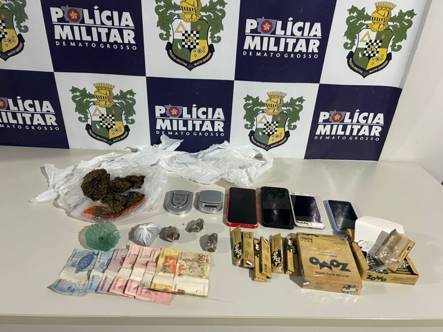 PM desarticula grupo envolvido com tráfico e associação criminosa em Nova Santa Helena