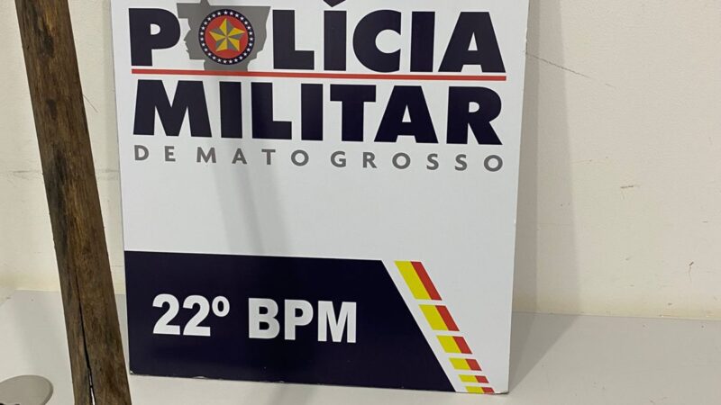 Agressor tenta matar companheira com enxada e é preso em Peixoto de Azevedo