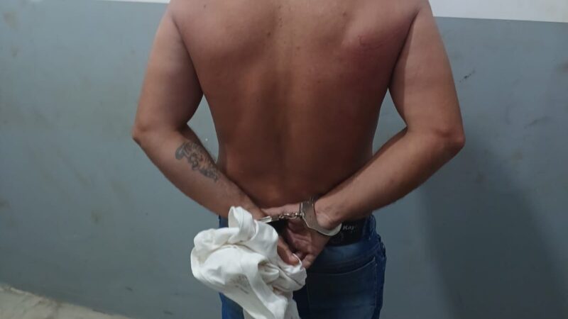 Agressor que tentou fugir da PM é preso após nova ameaça à esposa em Matupá