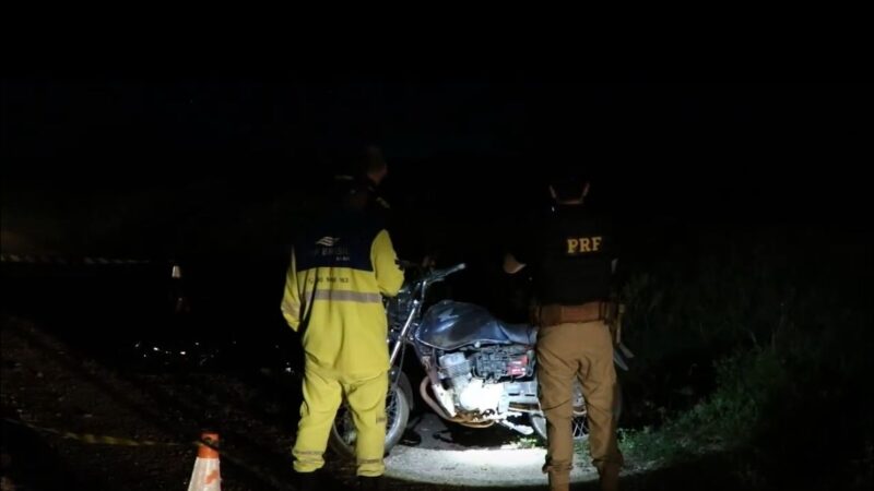 Motociclista morre em colisão com carreta na BR-163 em Guarantã do Norte