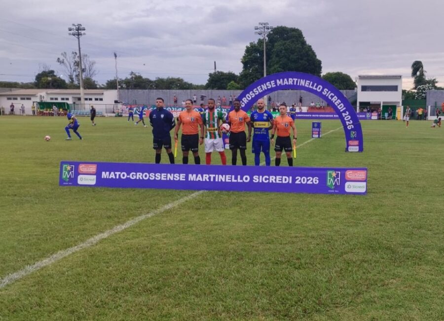 Operário vira sobre o Nova Mutum, vence por 3 a 1 e assume a liderança do estadual