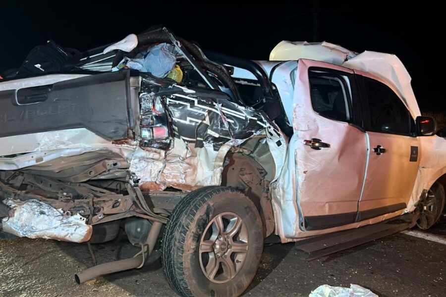 Acidente com três veículos deixa seis feridos na MT-242 em Sorriso
