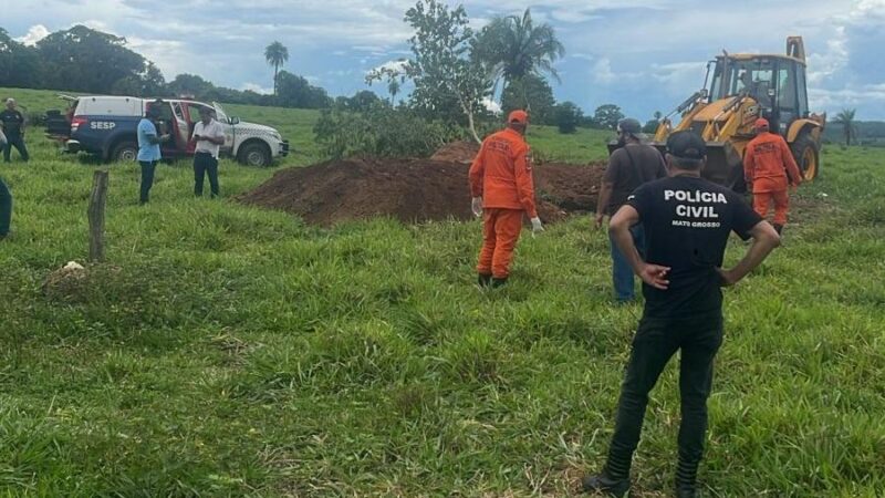 Corpo é encontrado em poço durante investigação de desaparecimento