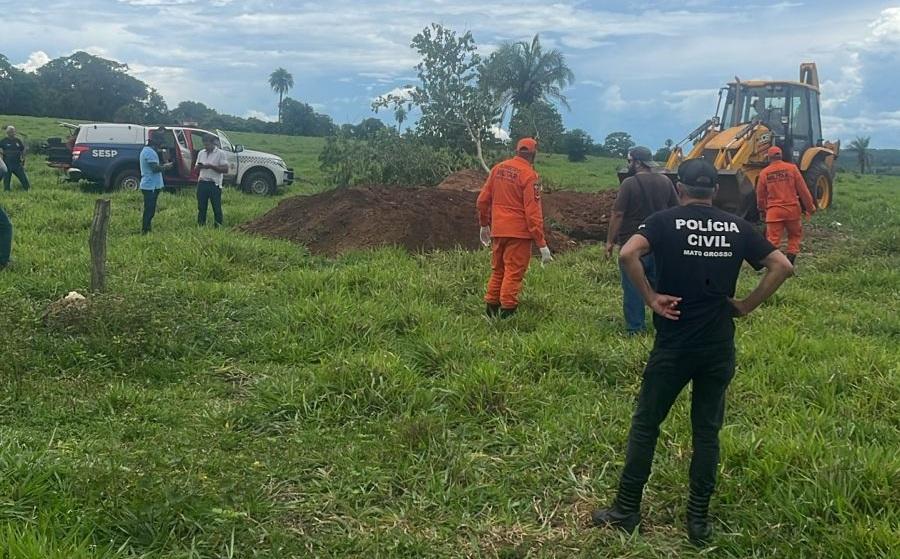 Corpo é encontrado em poço durante investigação de desaparecimento